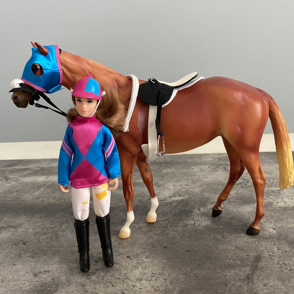 Breyer Retired Let’s Go Riding: Racing